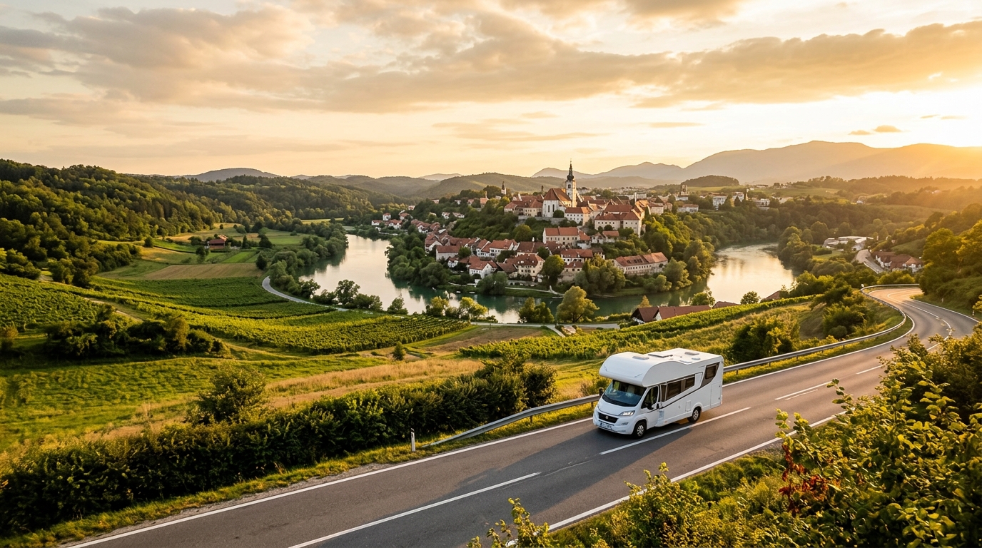 Pronájem obytných vozů Novo Mesto – kompletní průvodce 2026